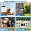 Ultrasonic Anti-barking Device 50Feet Sensing Sonic Dog Bark Deterrent Dog Bark Control with 3 Sensitivity Levels 3 Sensing Distances Indoor Outdoor