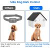 Ultrasonic Anti-barking Device 50Feet Sensing Sonic Dog Bark Deterrent Dog Bark Control with 3 Sensitivity Levels 3 Sensing Distances Indoor Outdoor