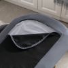 Scandinavian style Elevated Dog Bed Pet Sofa With Solid Wood legs and Bent Wood Back, Velvet Cushion,Large Size
