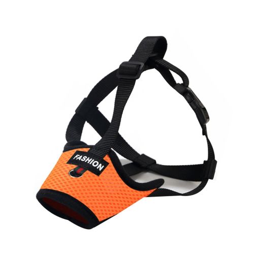 Dog Muzzle,Soft Nylon Muzzle Anti Biting Barking Chewing,Air Mesh Breathable Drinkable Adjustable Loop Pets Muzzle