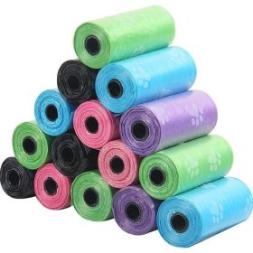 10Roll Pet Dog Poop Bags Dispenser Collector Scoop Holder Puppy Cat Pooper Scooper Bag Small Rolls Outdoor Clean Pets Supplies (Metal Color: as the picture, Size: 1 roll)