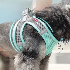 Pet Harness For Dog & Cat; No Pull Breathable Dog Vest Harness For Walking; Anti Escape Dog Harness (Color: Yellow, Size: XS)
