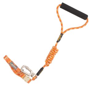 Helios Dura-Tough Easy Tension 3M Reflective Pet Leash and Collar (Size: Small - (HA14ORSM))
