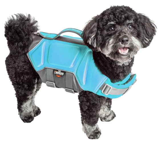 Dog Helios 'Tidal Guard' Multi-Point Strategically-Stitched Reflective Pet Dog Life Jacket Vest