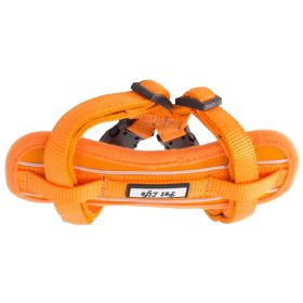 Mountaineer Chest Compression Adjustable Reflective Easy Pull Dog Harness (Size: Small)