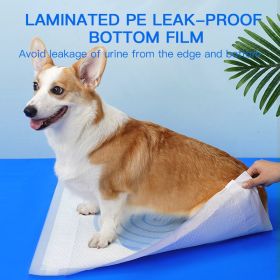 High Quality Target Diapers For Dog Disposable Dog Vampires Super Absorbent Training Pee Pads Nappy Mat For Cats Dog Diapers (Color: White, Size: S 50pcs 30x45cm)