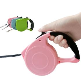 Automatic Retractable Pet Leash For Dogs & Cats; Outdoor Dog Leash (Color: Green, Size: one-size)